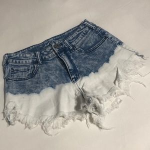 Jean short shorts